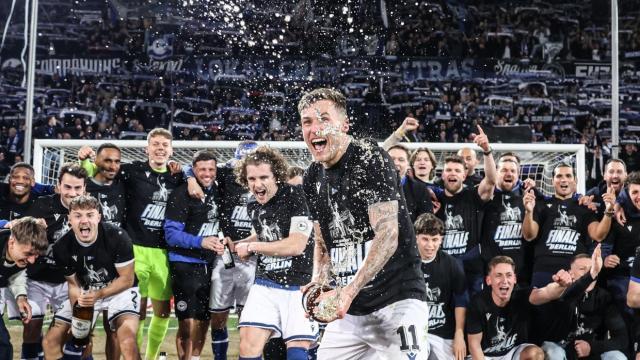 开云官方平台-技术性击倒卫冕冠军！德丙队历史性进军德国杯决赛